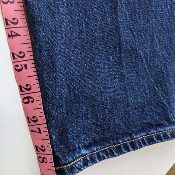 LEVIS Womens Jeans 70s High Rise Slim Straight Leg Dark Blue 29x29 NEW WITH TAGS - Picture 13 of 14